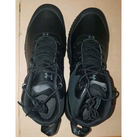 Under Armour Micro G Valsetz Mid Leather Waterproof Tactical Boots Men 10.5 & 13 - Picture 9 of 14